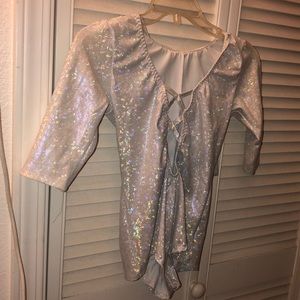 Glitter bodysuit only wore once